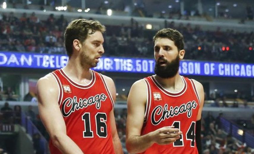 Mirotic fue el factor sorpresa, él y Pau Gasol aportan dobles-dobles