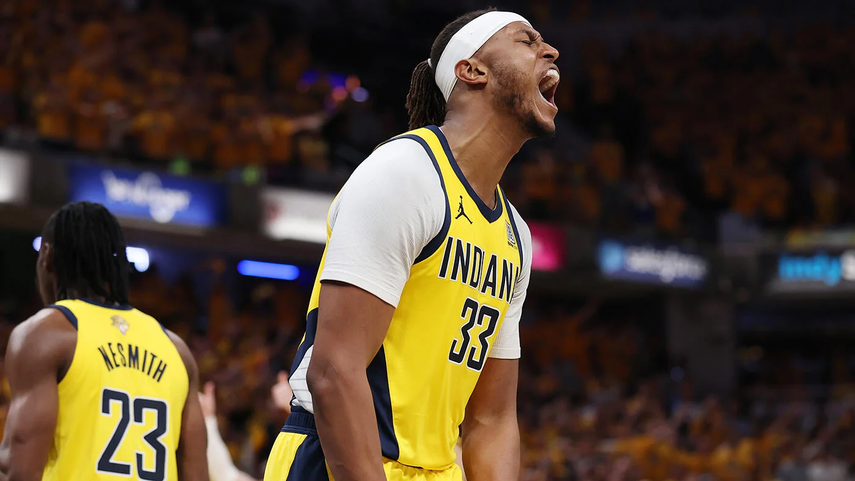 Pacers brillan y toman la ventaja en las Finales de la NBA