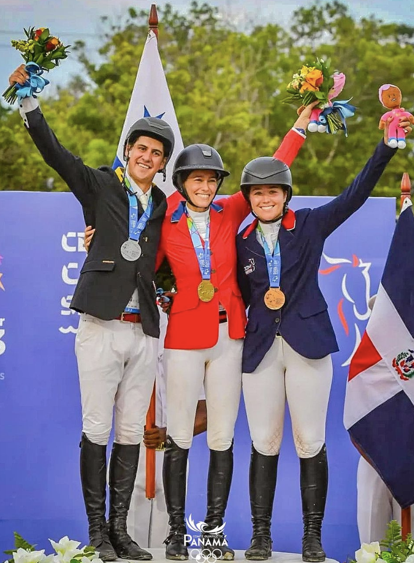 Victoria Heurtematte se lleva el oro para Panamá en Ecuestre