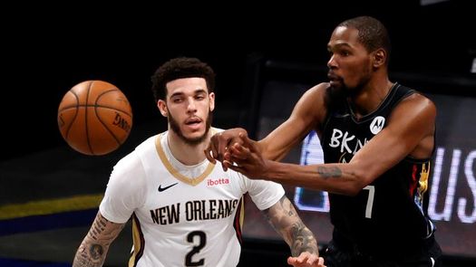 139-111. Ante los Pelicans, Durant estuvo perfecto en su regreso y los Nets vuelven a ser líderes