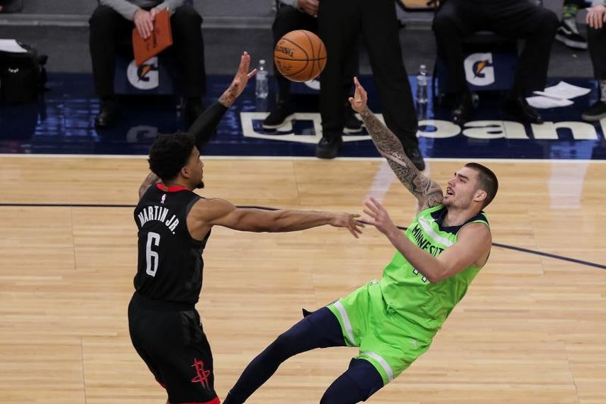 107-129. Porter Jr. y los Rockets vengan la derrota ante los Timberwolves en un duelo de perdedores