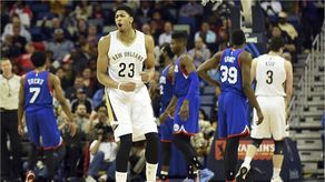 99-74. Davis mantuvo su liderazgo y dio cuarto triunfo seguido a los Pelicans