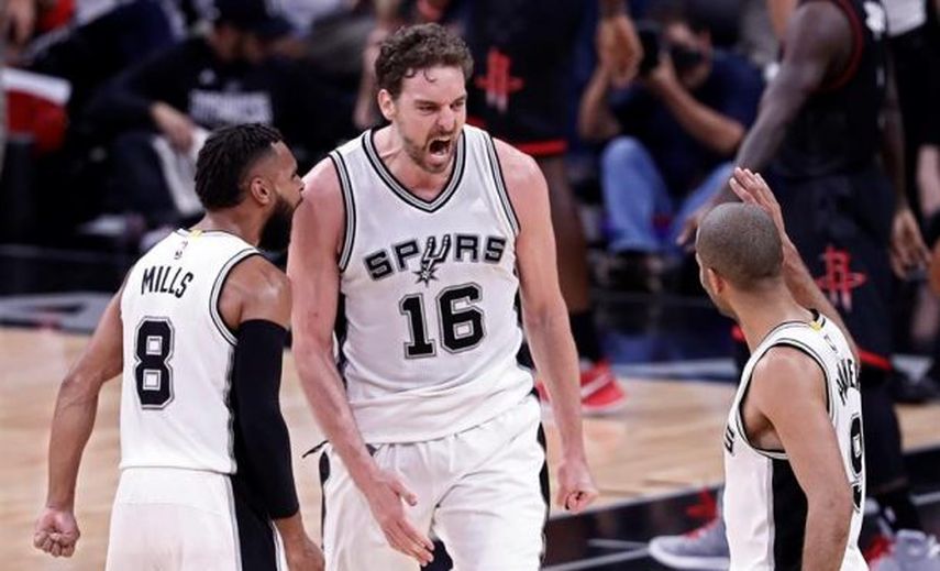 Pau Gasol fue una muralla defensiva ganadora, Ibaka sufrió la segunda derrota