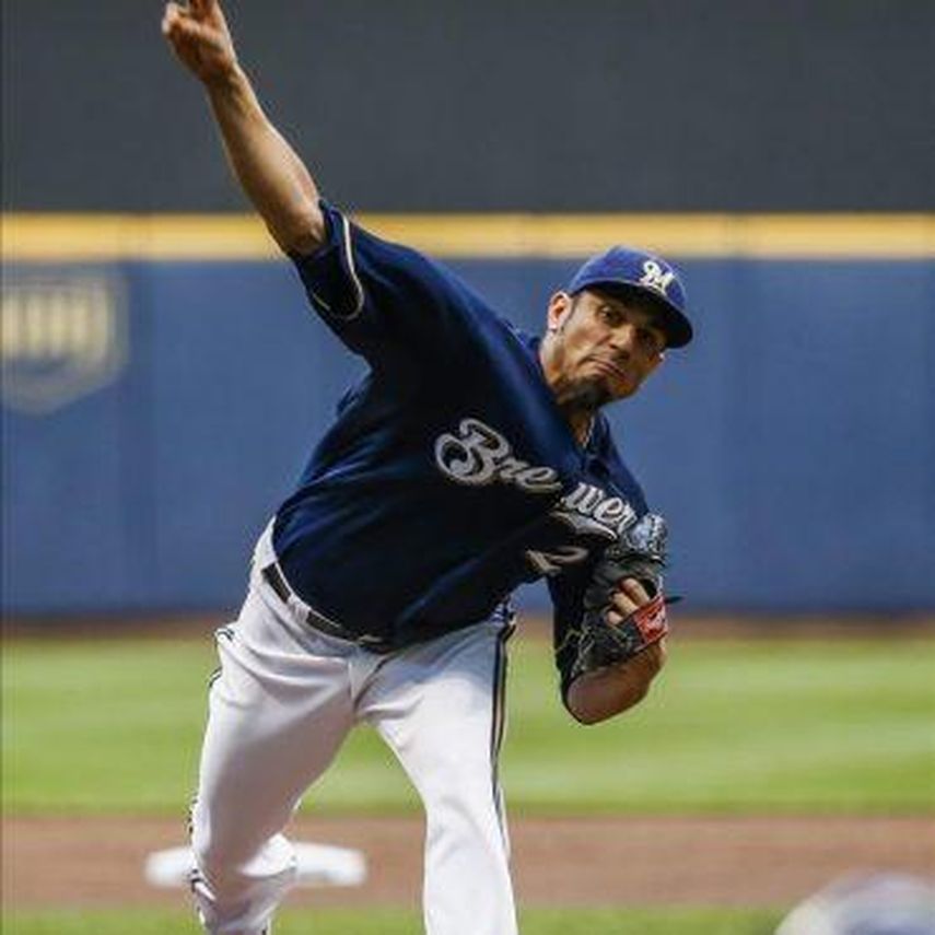 9-2. Garza gana y mantiene terceros a los Cerveceros