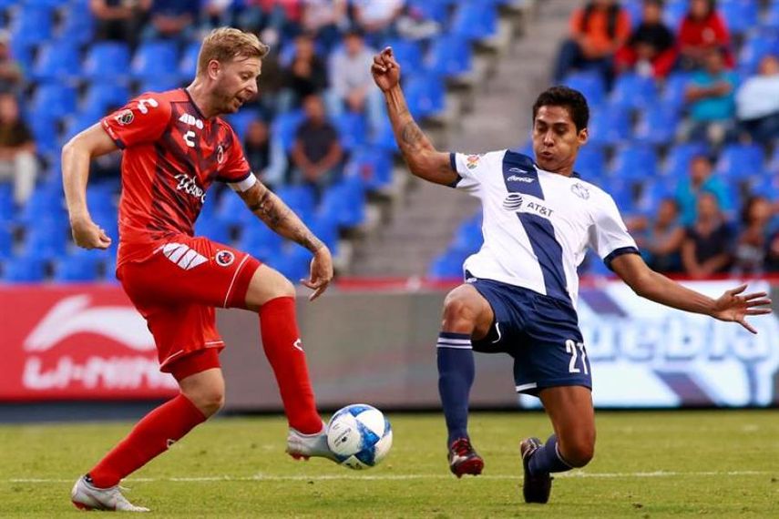Argentino Menéndez anota dos goles y le da al Veracruz triunfo sobre Puebla
