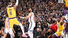 LeBron James All Time Leader Scorer. Foto: Getty Images, Andrew D. Bernstein