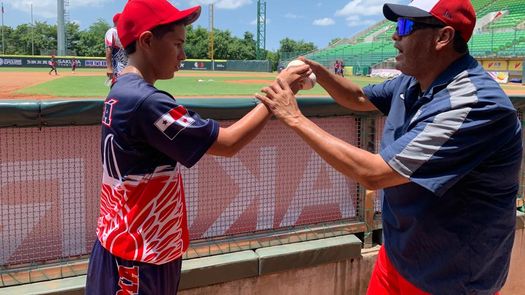 Panamá en sus entrenamientos en Taiwán previo al debut en la Copa Mundial U12.