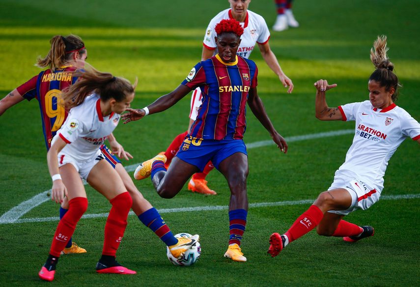 6-0. El Barcelona arrasa al Sevilla y se cita con el Logroño en la final