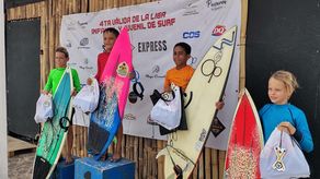 Éxito con la 4ta válida de la Liga Infantil y Juvenil de Surf