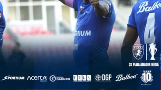 Plaza Amador, campeón del fútbol panameño, demuestra su poder ofensivo