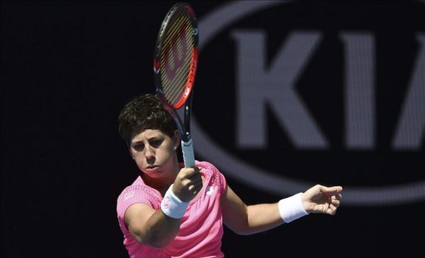 Carla Suárez no tuvo ninguna opción de victoria ante la polaca Radwanska