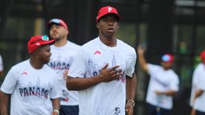 El jardinero colonense Pedro Catuy junto al capitalino Ryan Burrowes son dos de los novatos que busca un cupo en la Selección de Panamá para la Copa América de Béisbol 2025. Foto: Cortesía/Yasilka Córdoba