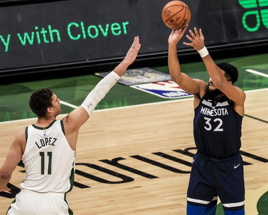 103-112: Los Wolves pierden ante los Thunder y Rubio consigue un doble-doble