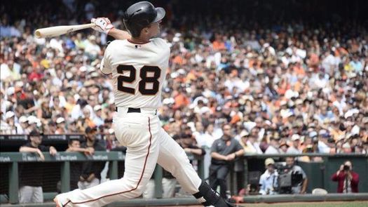 4-2. Posey jonronea en el triunfo de los Gigantes