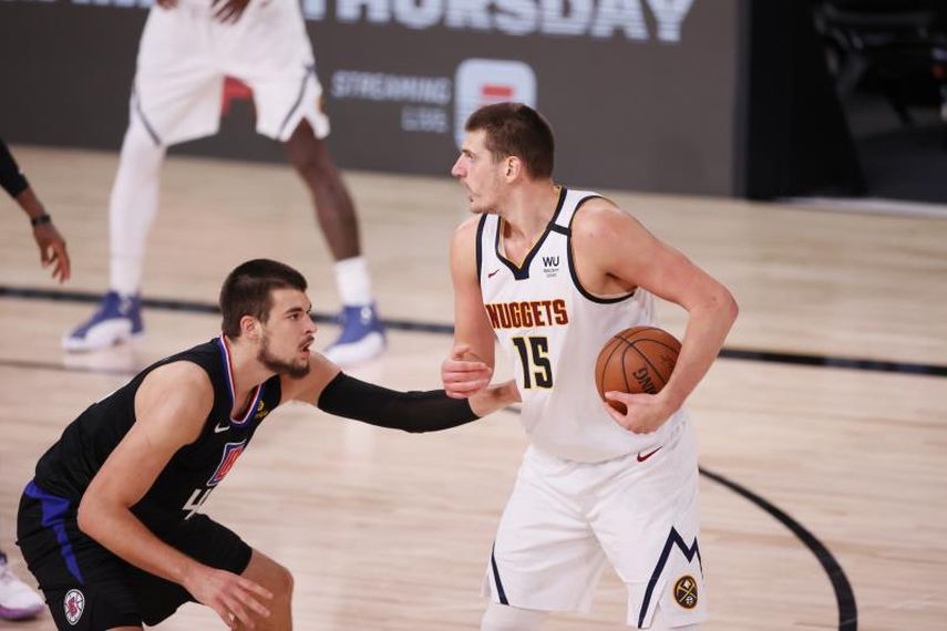 94-101: Los reforzados Nuggets de Campazzo sufren pero tumban a los Clippers
