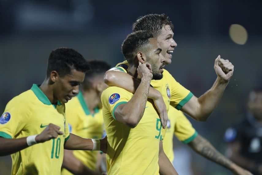 0-3. Matheus Cunha y Paulinho dan a Brasil el boleto a Tokio