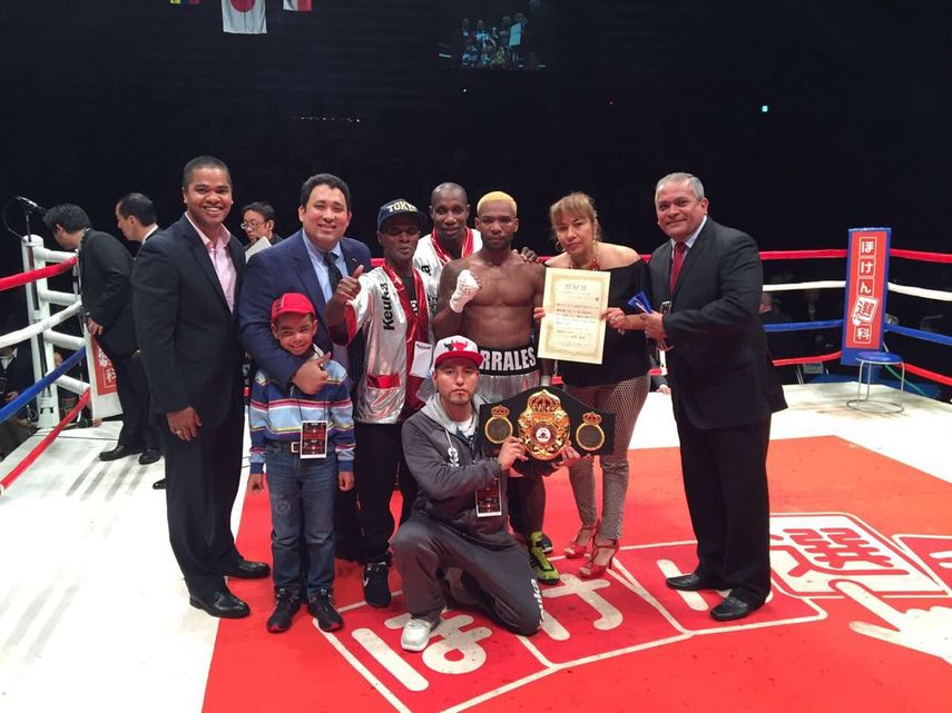 Jezreel Corrales recibió el 2017 ganando nuevamente en Japón