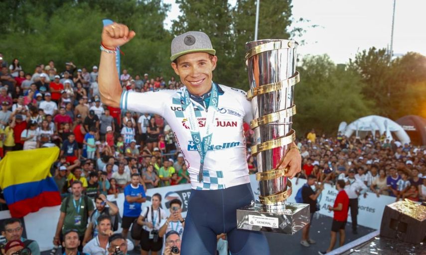 Miguel Ángel López se coronó campeón de la Vuelta a San Juan 2023