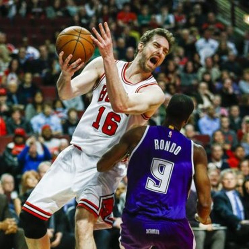 Pau Gasol volvió con un doble-doble y Rubio lo consiguió ante Curry