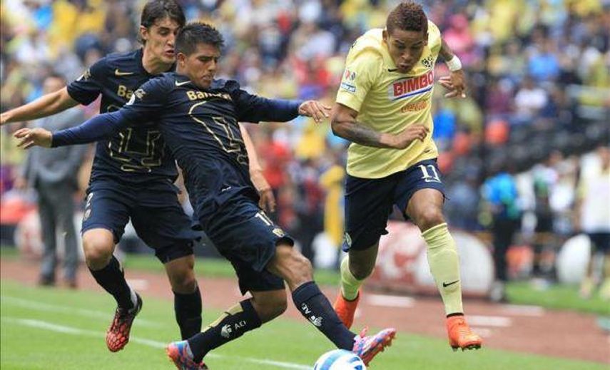 El América pierde invicto ante el Pumas UNAM que sale de crisis