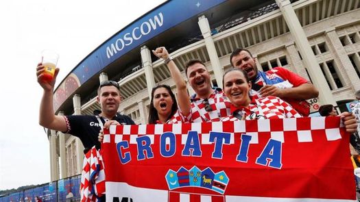 Croacia cuenta las horas que faltan para el comienzo de la final del Mundial Croacia cuenta las horas que faltan para el comienzo de la final del Mundial