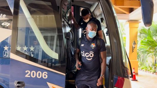 Selección de Panamá instalada en San Pedro Sula