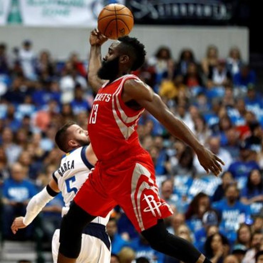 126-109. Harden logra tercer triple-doble de la temporada y ganan los Rockets