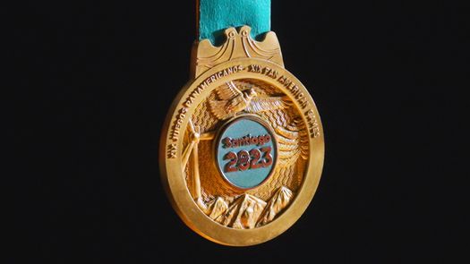Santiago 2023 presentó sus medallas