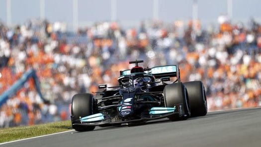Hamilton el más rápido en el primer libre de Zandvoort