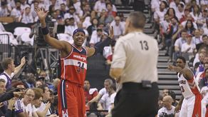 86-93. Pierce da a los Wizards la ventaja sobre los Raptors en las finales