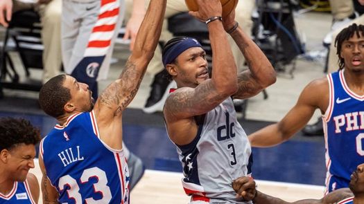 103-132. Embiid y Sixers se exhiben ante Wizards y toman ventaja de 3-0