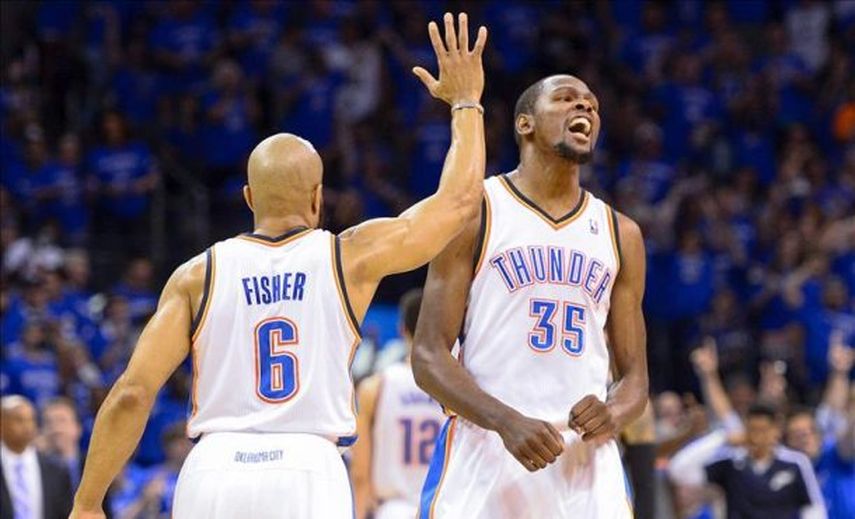 110-99. Durant y los Thunder se afianzan líderes