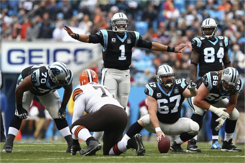 17-13. Newton coloca líderes en solitario a los Panthers