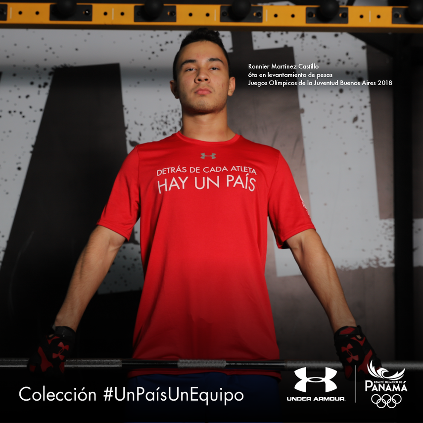 El COP y UNDER ARMOUR lanzan colección #UNPAÍSUNEQUIPO