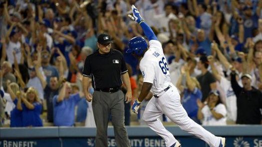 9-1. Kershaw y Puig le dan el título de la división a los Dodgers