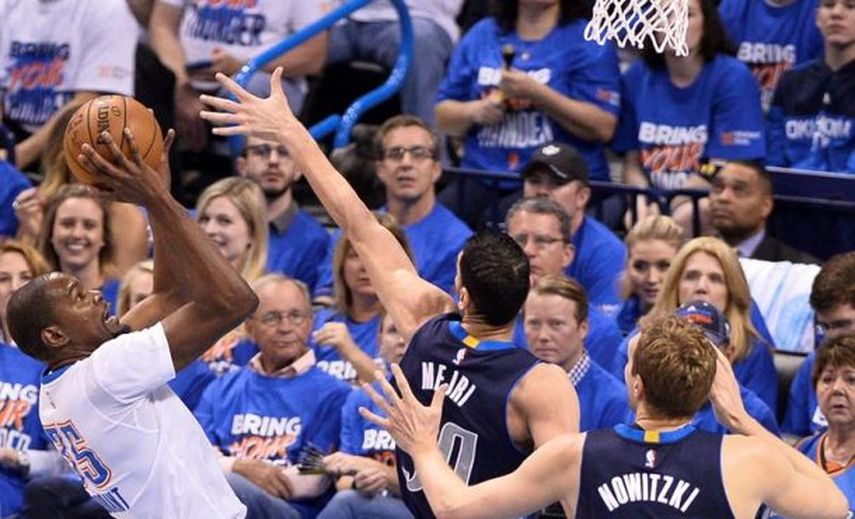 131-102. Durant se reivindica como líder y los Thunder recuperan la ventaja de campo ante los Mavericks