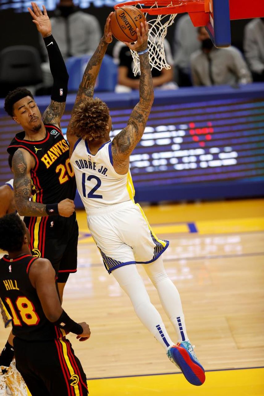108-124. Collins y Hawks ganan de visitantes a los Warriors
