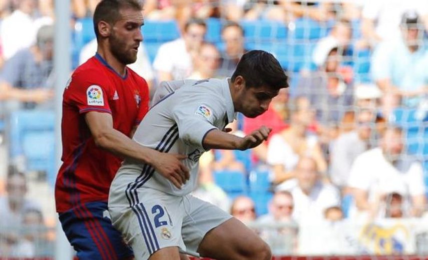 Fausto Tienza es baja ante el Celta por una elongación en el bíceps femoral