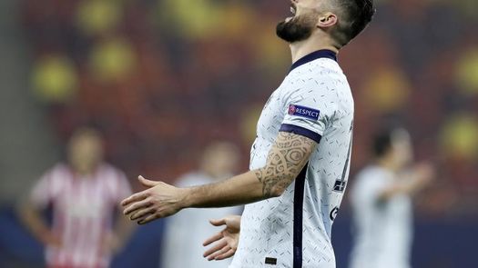 El internacional francés Olivier Giroud, positivo por coronavirus