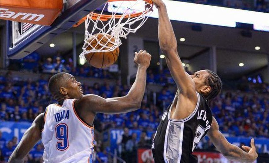 102-91. Ibaka y Jones dieron la primera victoria a los diezmados Thunder