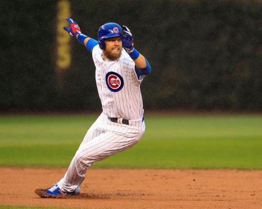 8-7. Zobrist sella el triunfo de los Cachorros al pegar un doble remolcador ante los Rojos