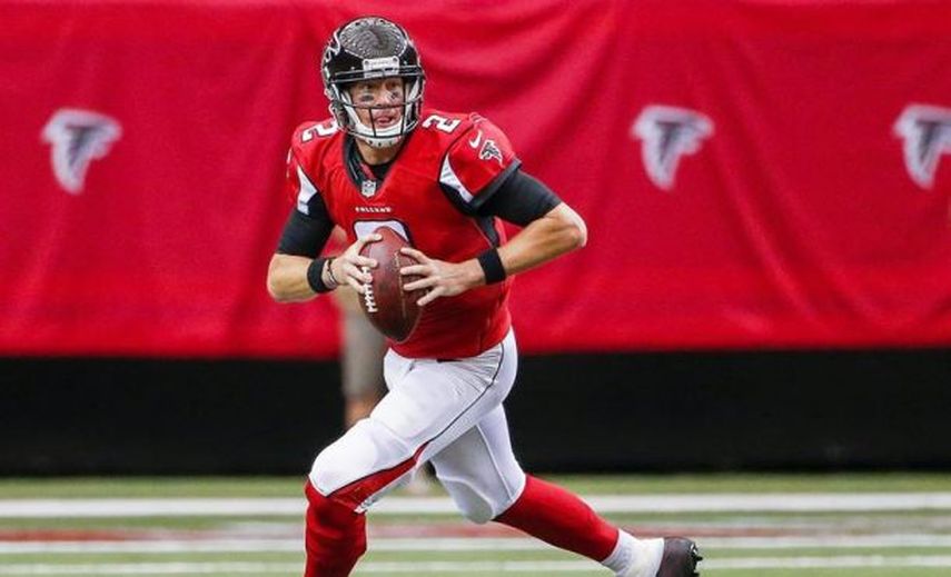32-45. Falcons ganan duelo a Saints y son líderes de división