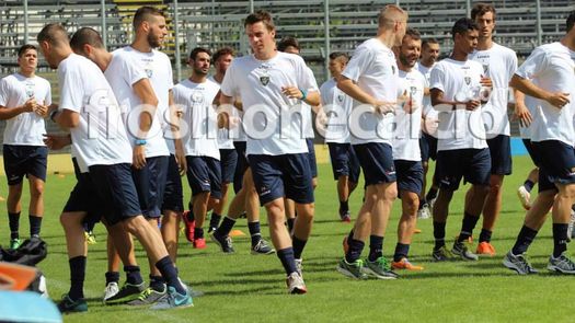 El panameño Luis Fraiz ya entrena con su nuevo club en Italia