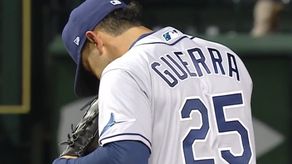 Javier Guerra debutó con los Rays de Tampa Bay