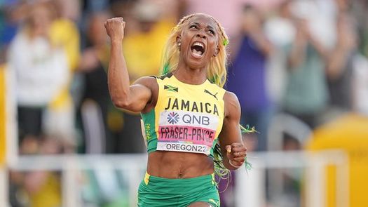 Shelly-Ann Fraser-Pryce se coronó campeona mundial por quinta ocasión en los 100 metros planos