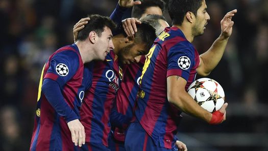 3-1. El tridente Messi-Neymar-Suárez rescata a un triste Barça