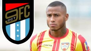 Alfredo Stephens con la casaca del Aragua FC.&nbsp;