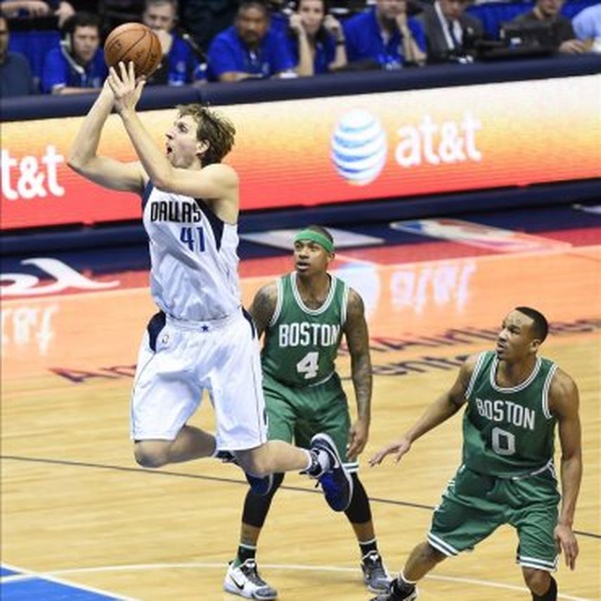 118-113. Nowitzki y Williams mantienen dominio de Mavericks ante Celtics