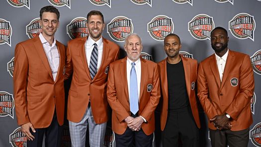 Wade, Nowitzki, Gasol y Parker al Salón de la Fama