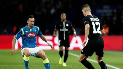 2-2. Di María evita el naufragio parisiense ante el Nápoles